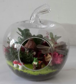 Elma cam orta boy terrarium teraryum  Ankara iek gnderme 